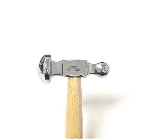 JTS Chasing Hammer 1" Full Domed Face Jewelry Crafts Metal Forming Jewelers Hammer by JTS - Image 4