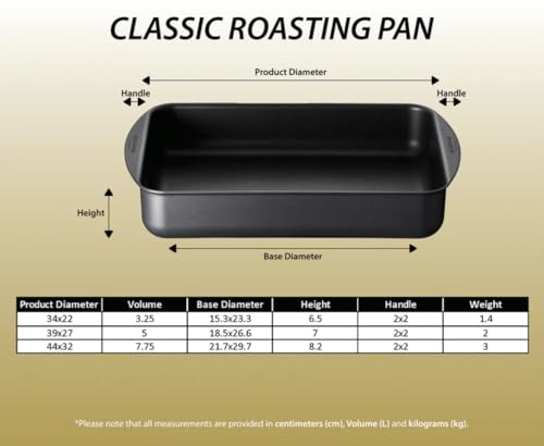 Scanpan Classic 3.25 QT (13.5 inch x 8.75 inch) Nonstick Roasting Pan – Compatible with Gas and Electric Stovetops, Metal Utensil Safe, Oven Safe to 500°F, Dishwasher Safe - Image 3