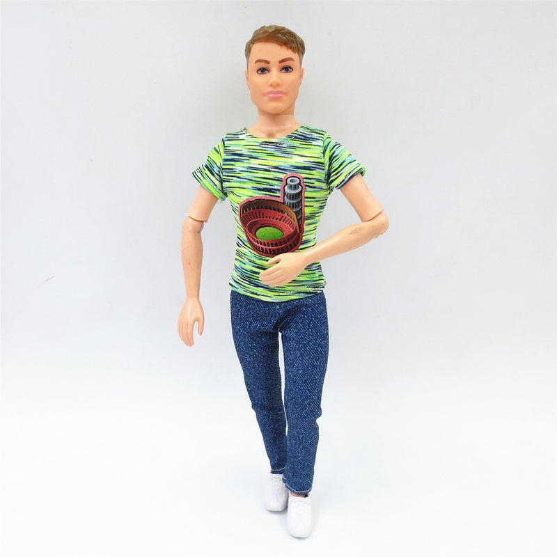 30cm Ken men doll clothes Ken clothes suit fashion men's casual sports a variety of optional 11 inch  - Image 5