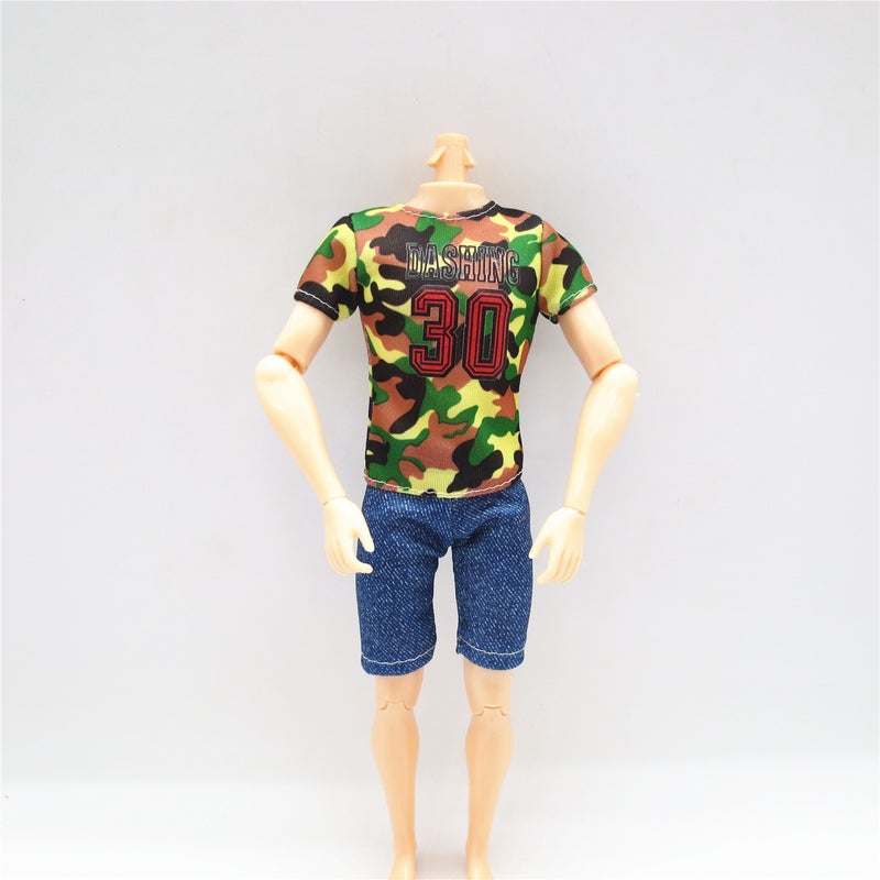 30cm Ken men doll clothes Ken clothes suit fashion men's casual sports a variety of optional 11 inch  - Image 2
