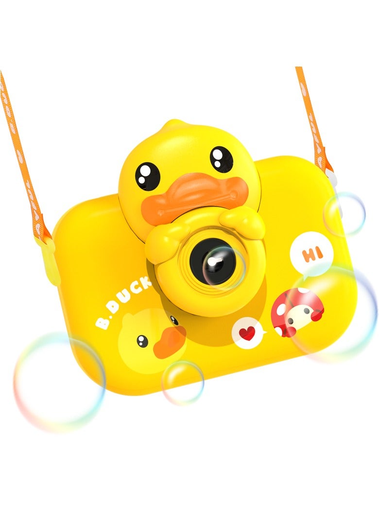 B Duck Camera Bubble Machine Musical Bubble Fun for Imaginative Play - Image 2