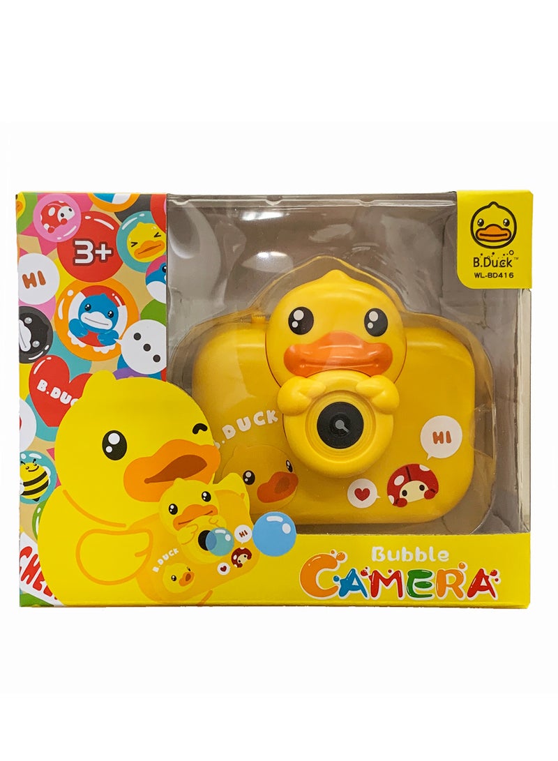 B Duck Camera Bubble Machine Musical Bubble Fun for Imaginative Play - Image 4