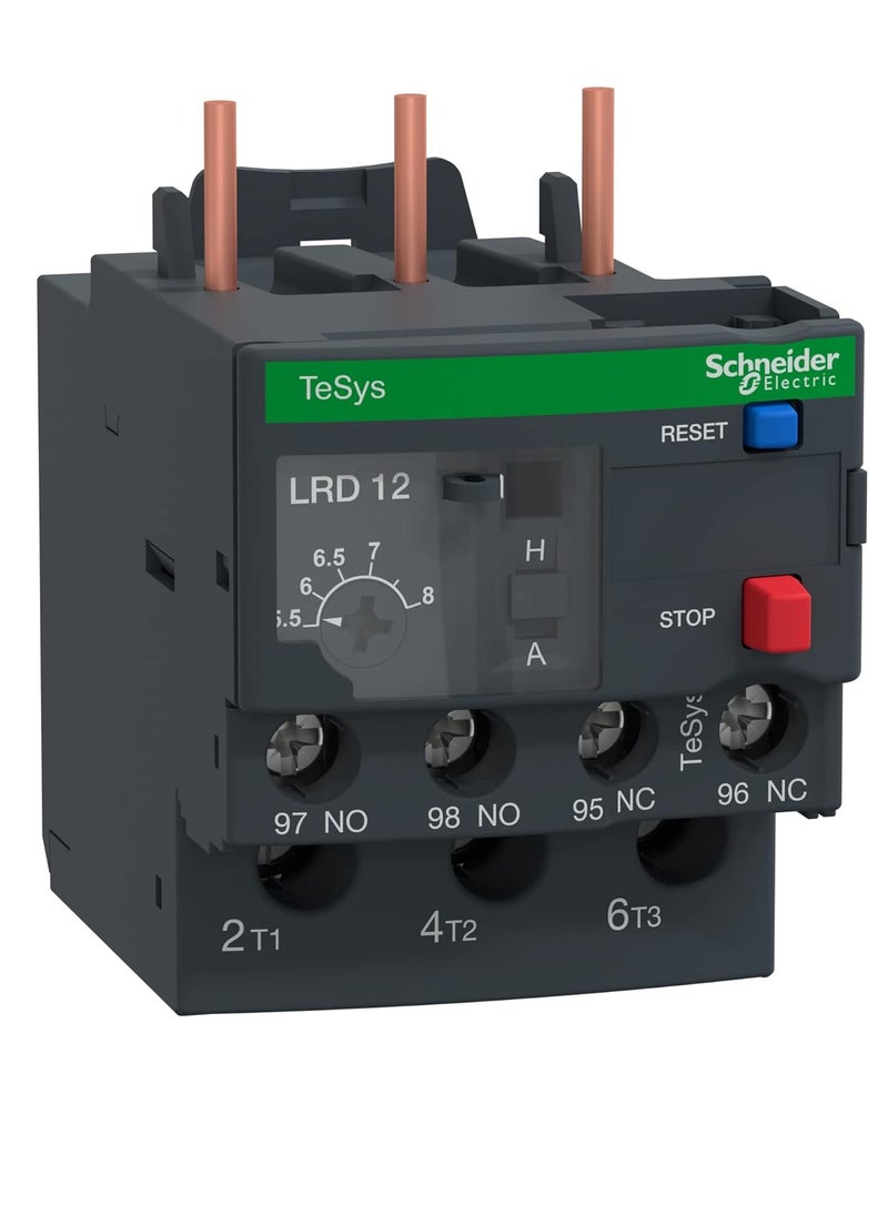 Schneider Electric Schneider Electric TeSys Series LRD 5.5 to 8A LRD12 Thermal Relay]  - Image 2