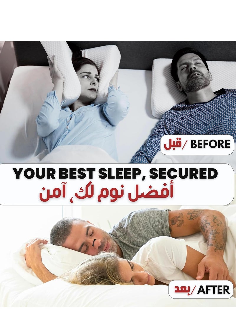 شرائط انف لتعزيز تدفق الهواء (15 قطعة، اسود) - مغناطيس للانف للتنفس وتخفيف الشخير وتحسين النوم - دعم انف متطور لتنفس افضل ومريح ولطيف على البشرة ومقاوم للعرق - Image 5