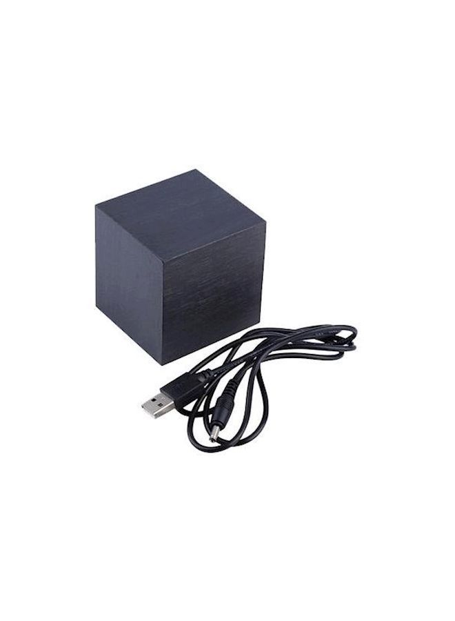 NIBEMINENT LED Digital Desktop Alarm Clock Black - Image 4