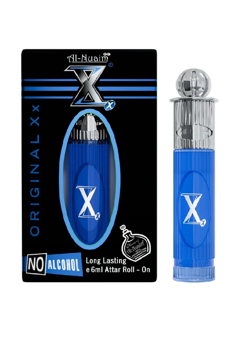 Al Nuaim Al-Nuaim Original Xx Alcohol Free Attar Roll On for Men & Women - Pack of 2 (6ml Each) | Exquisite & Long Lasting Fragrance - Image 2