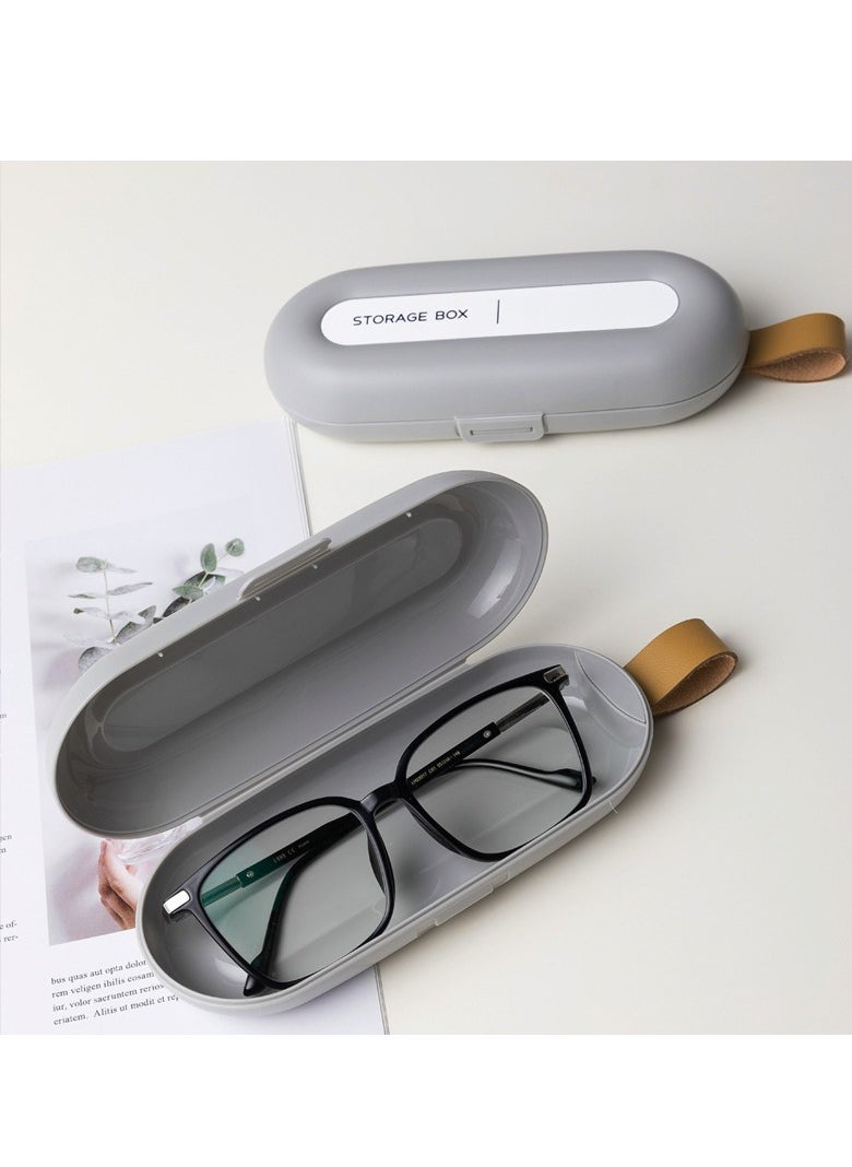 General Glasses box high value portable hand-held student myopia glasses storage box reading glasses box anti-fall multifunctional  - Image 1