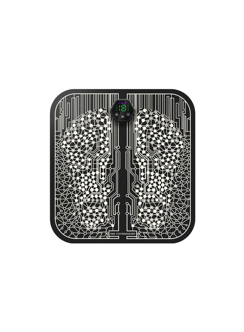 كول بيبي جهاز تدليك للقدم يعمل على إعادة تشكيل الساق ، جهاز تدليك كهربائي أوتوماتيكي كامل ، دوران القدم 6 أوضاع ، 19 مستوى كثافة محمول محفز للعضلات ، يخفف الآلام - Image 1