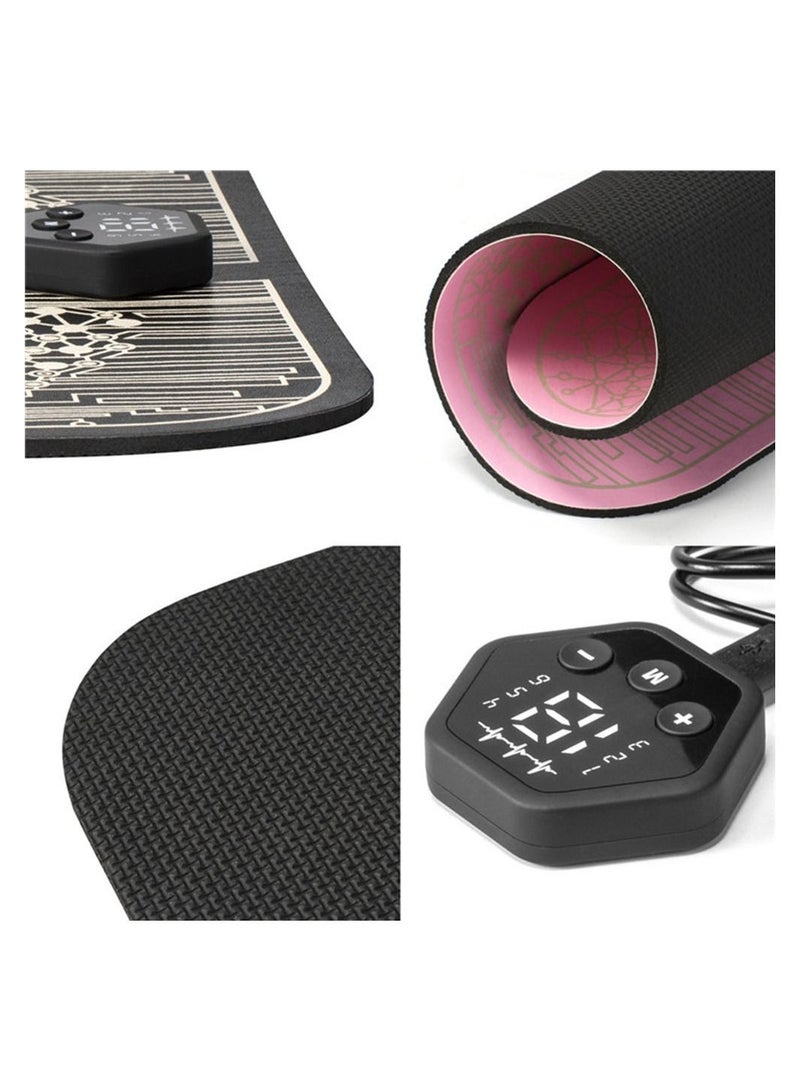 كول بيبي جهاز تدليك للقدم يعمل على إعادة تشكيل الساق ، جهاز تدليك كهربائي أوتوماتيكي كامل ، دوران القدم 6 أوضاع ، 19 مستوى كثافة محمول محفز للعضلات ، يخفف الآلام - Image 2