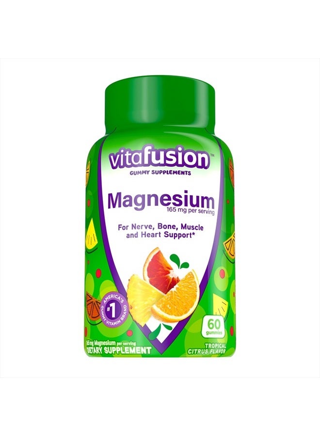 Vitafusion Magnesium Gummy Supplement, 60ct - Image 1