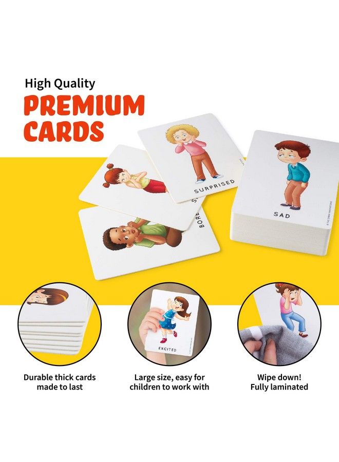 Feelings And Emotions Flash Cards Memory Game, Social Skills Games, Emotions Cards, Feelings Flashcards, Empathy Game Homeschooling Materials, Preschool Games, Therapy Games For 3 Year Olds And Up - Image 5