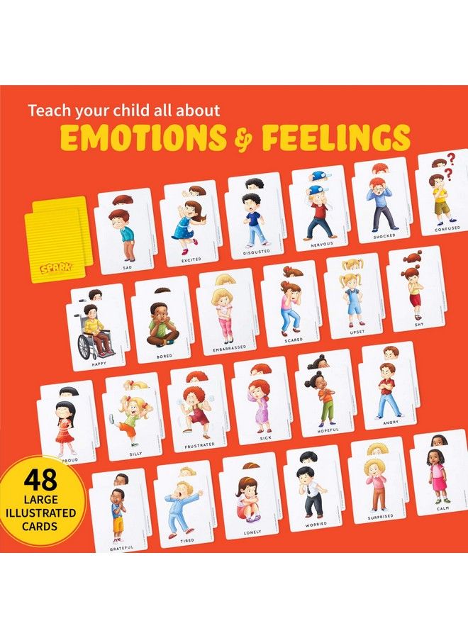 Feelings And Emotions Flash Cards Memory Game, Social Skills Games, Emotions Cards, Feelings Flashcards, Empathy Game Homeschooling Materials, Preschool Games, Therapy Games For 3 Year Olds And Up - Image 4