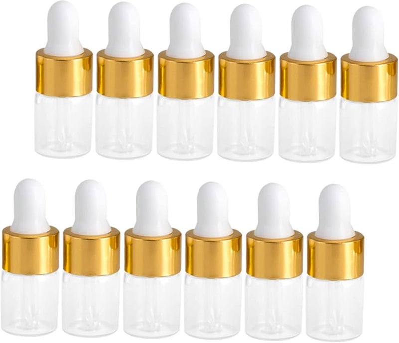 30Pcs 10ml Amber Glass Dropper Bottles For Essential Oils Perfume Cosmetics Refillable - Image 1
