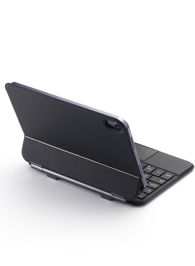 Floating Smart Keyboard for iPad Air 11 inch(M3,2025/ M2,2024)  iPad Air 5th/4th 10.9 Inch  iPad Pro 11 inch (2022/2021/2020/2018), Bluetooth Wireless Backlit Rechargeable Keyboard Case with Touchpad - Image 3
