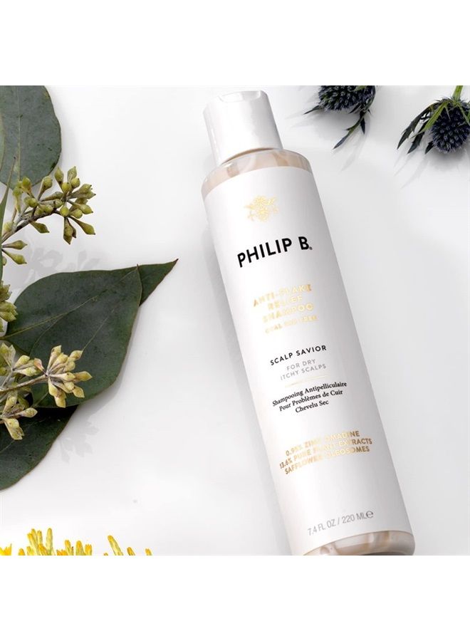 PHILIP B . Anti-Flake Relief Shampoo Lite 7.4 oz. (220 ml), for Dry, Itchy Scalps - Instant Soothing Relief for Lasting Comfort - Image 2