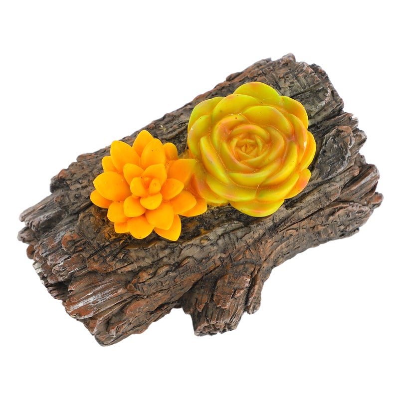 Faux Stump Hidden Key Box Resin Weather Resistant Branch Hidden Spare Key Holder Keychain Outdoor Hider - Image 5