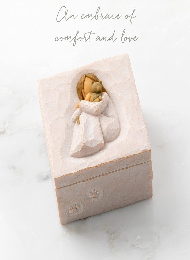Willow Tree Comfort, sculpted hand-painted Keepsake Box - Image 4