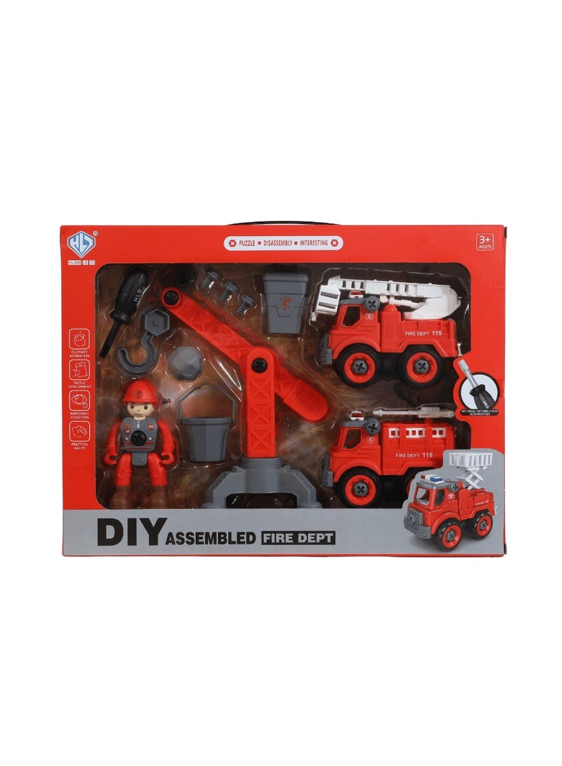 Firefighting equipment assembly kit - Image 1