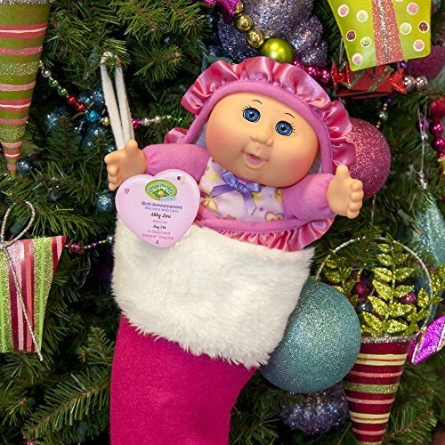 Cabbage Patch Kids Official, Newborn Baby Doll Girl - Comes with Swaddle Blanket and Unique Adoption Birth Announcement - Image 3