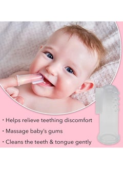 Pink Silicone Baby Finger Toothbrush - Newborn Oral Massager & Toddler Training Toothbrush - Easy Hygiene for Kids & Pets - pzsku/Z3763EC0D01027F95A039Z/45/_/1721050284/c610b50c-9fea-4ee3-82b4-40880365648c