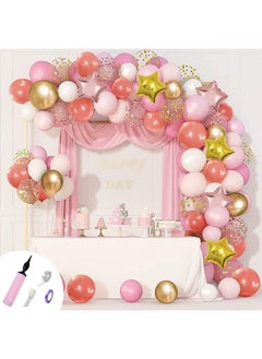 125-pcs Rose Pink Gold