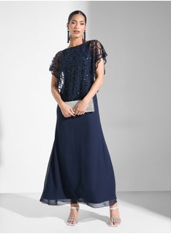 Adrianna Papell Embellished Maxi Dress  - Image 4