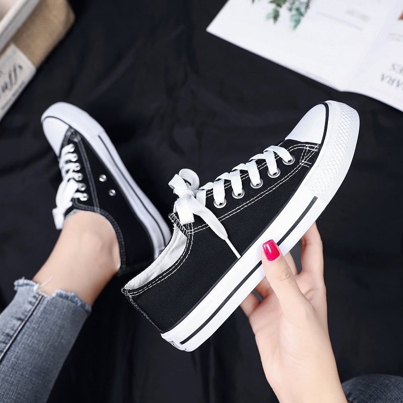 Low Top Canvas Sneakers for Men and Women - Image 2