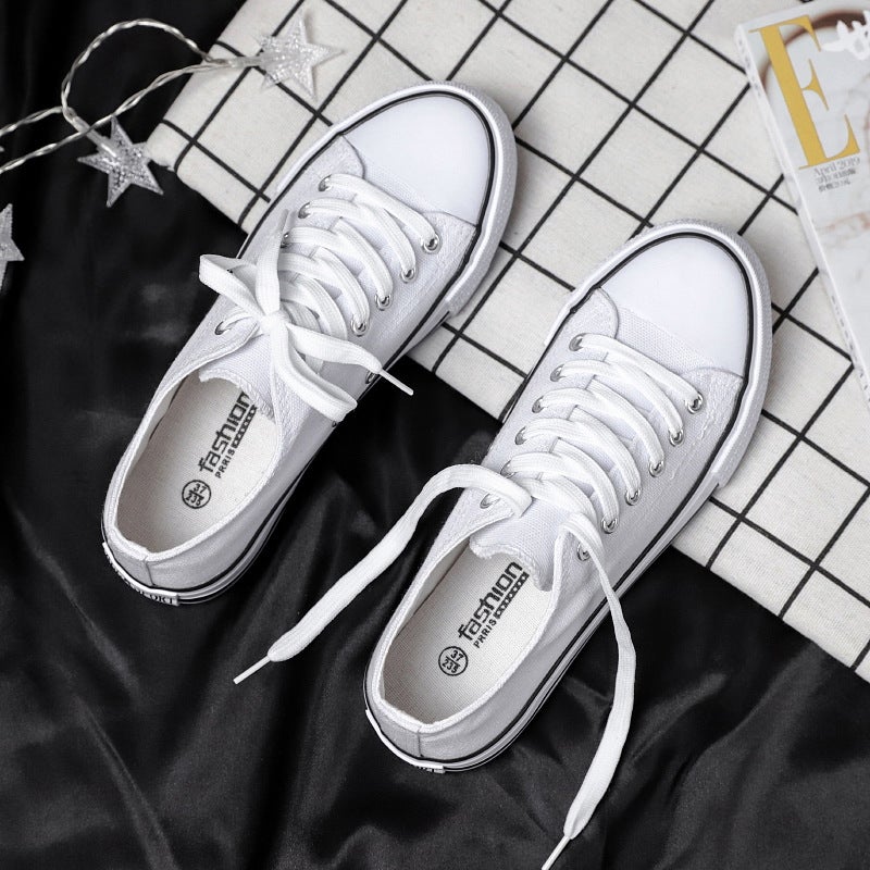 Low Top Canvas Sneakers for Men and Women - Image 3