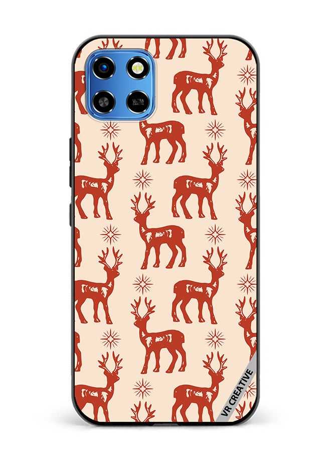 VR CREATIVE Protective Case Cover For Infinix Smart 6 HD Mix Pattern Design Multicolour - Image 1