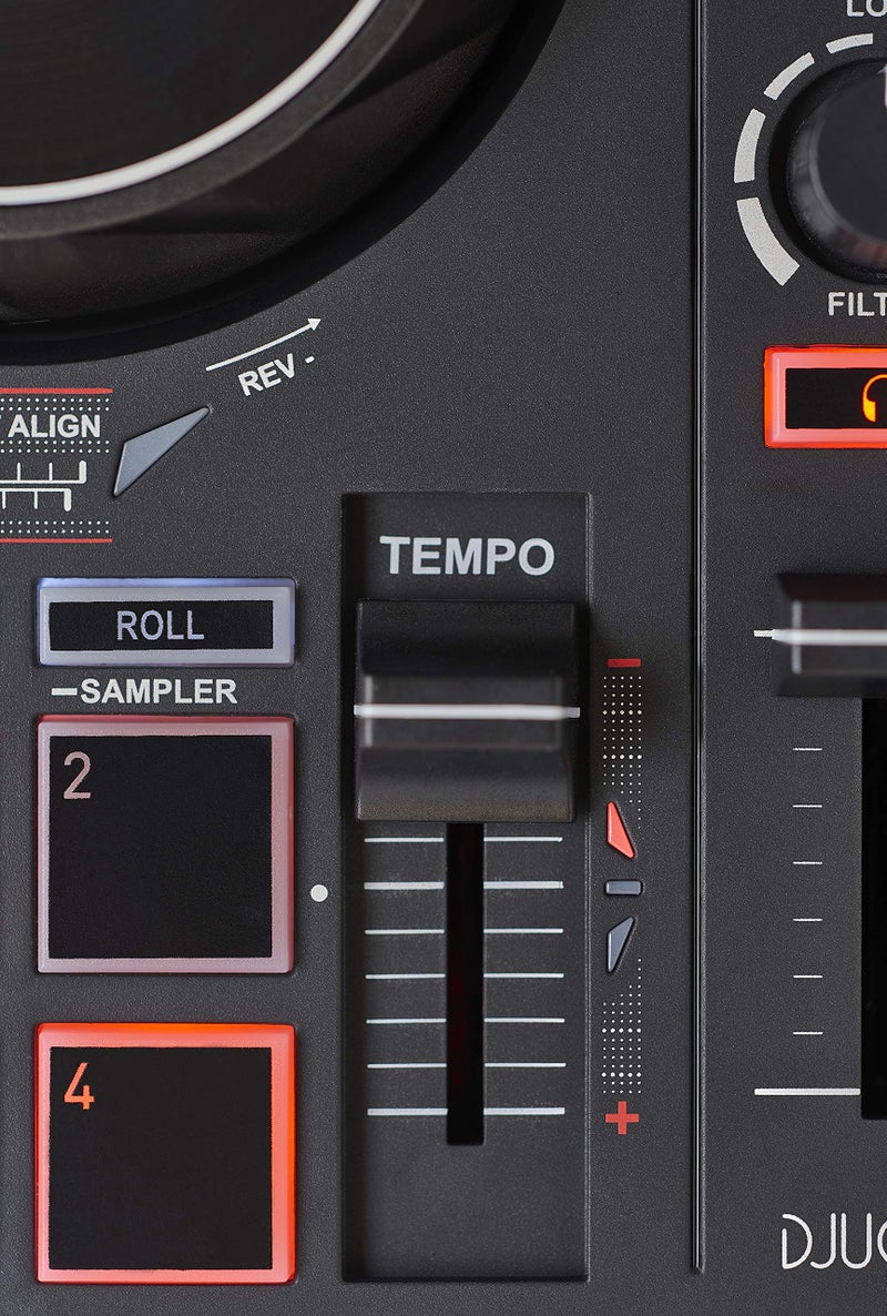 Hercules DJ Inpulse 200 Dj Controller With Usb, Black - Image 3