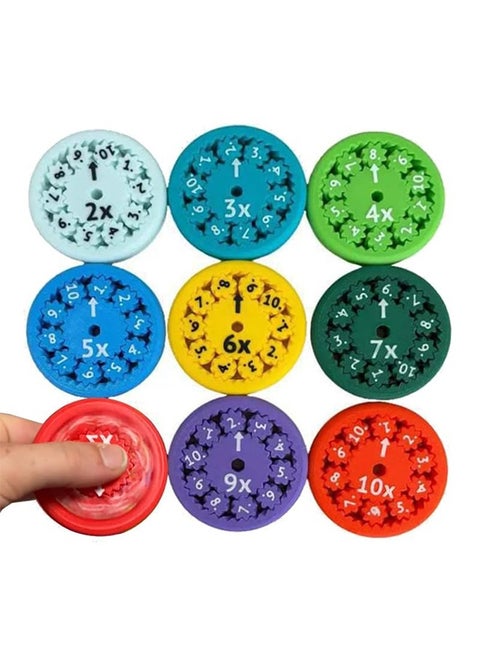 Math Fidget Spinner, Math Fact Fidget Spinners, Math Multiplication Fidget Spinner, Math Fidget Toy Multiplication, Math Learning & Education Toys Game