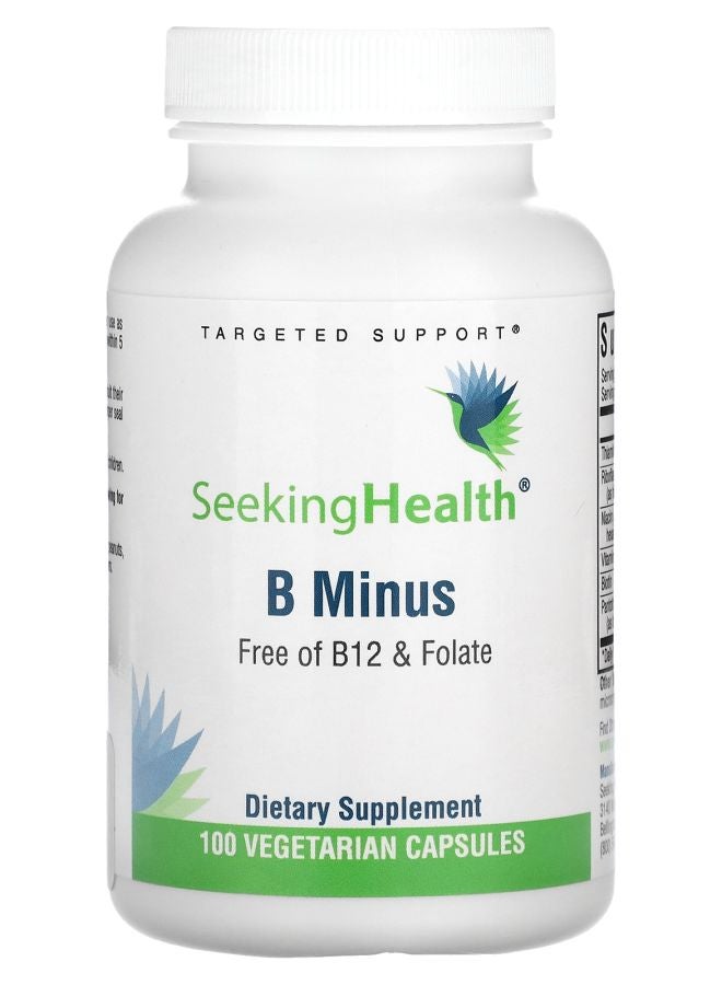 Seeking Health بي-ماينوس 100 كبسولة نباتية