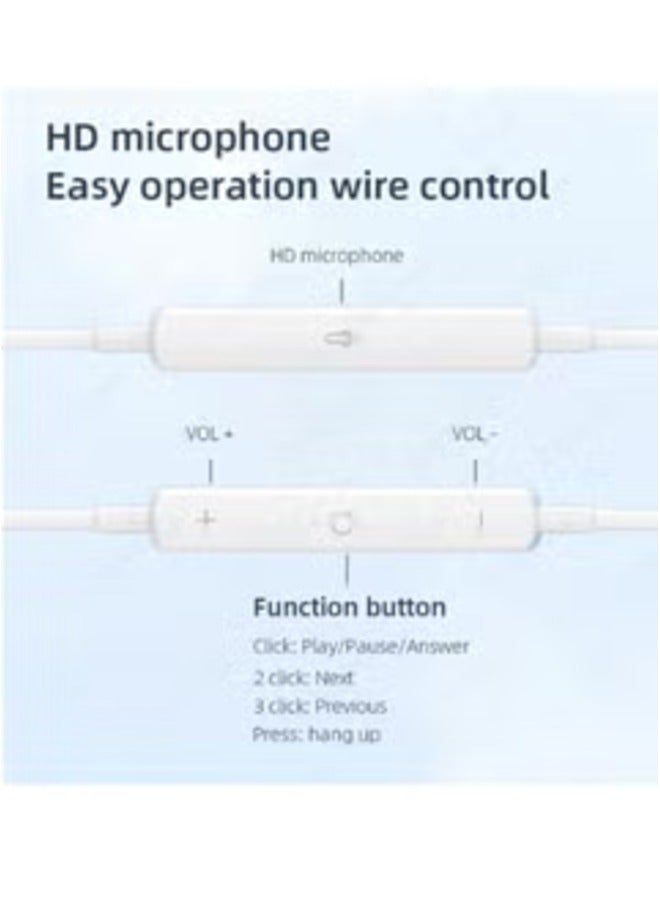 ELTRAZONE Universal Wired Earbuds with HiFi Bass and Mic – Type-C & 3.5mm Compatibility for Samsung, Xiaomi, iPad - Image 3