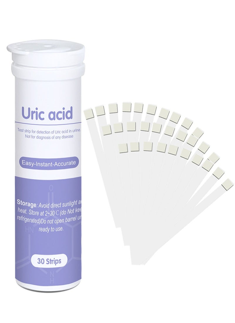 HaLunhi Uric Acid Test Strips for Gout Test, Home Rapid Test Card  - Image 1