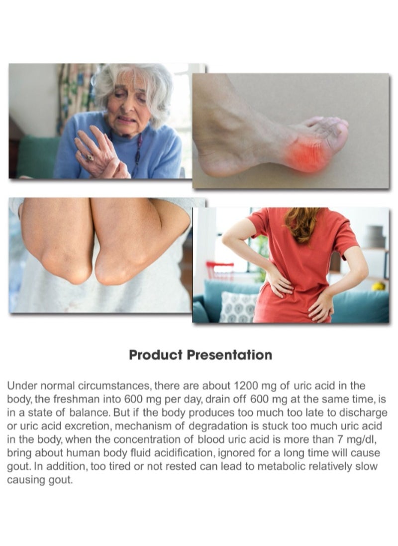 HaLunhi Uric Acid Test Strips for Gout Test, Home Rapid Test Card  - Image 2