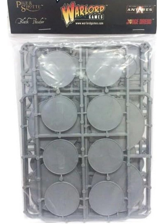 Warlord Games Bag of Round Bases, Mixed Pack of Plastic Bases for Tabletop Miniatures. (25mm, 40mm & 60mm Round Bases) - Image 2