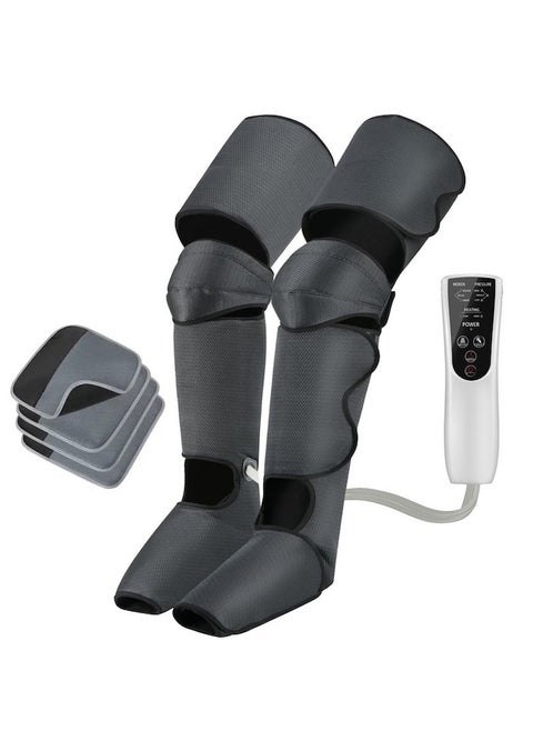 Full Legs Massager, Air Pressure Air Wave Heat Compress, Leg Massager, with Heart Gift for Mom and Dad