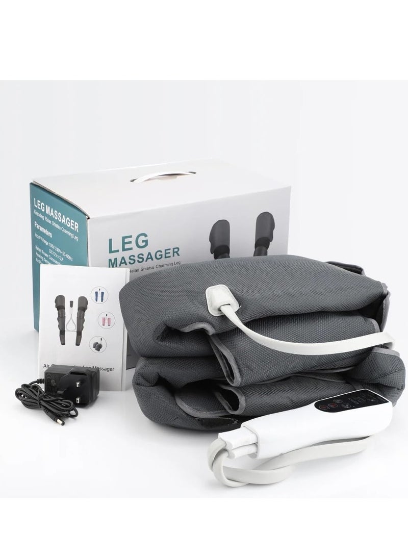 Full Legs Massager, Air Pressure Air Wave Heat Compress, Leg Massager, with Heart Gift for Mom and Dad