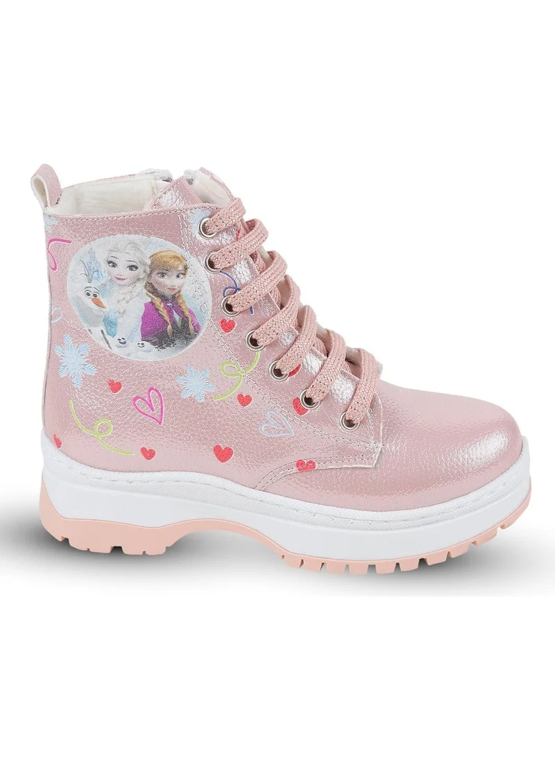 Kaptan Junior Girl's Boots Orthopedic with Fur Inside