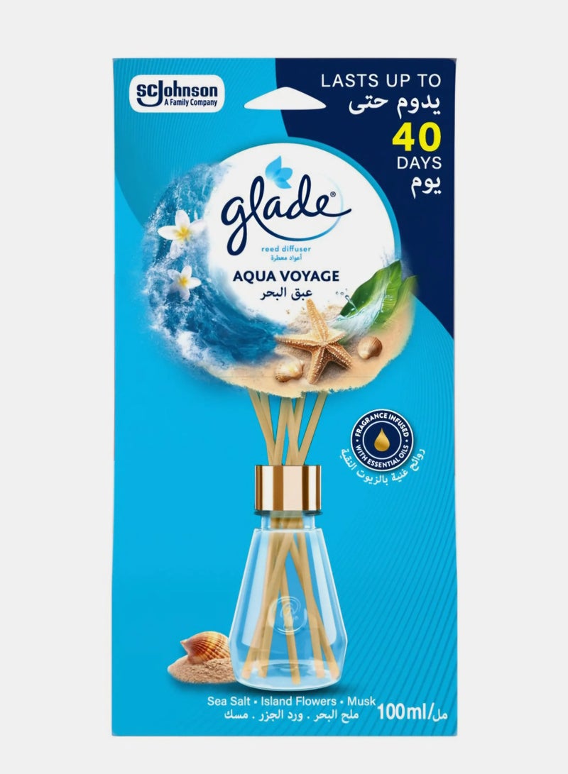 Glade Aqua Voyage Reed Diffuser 100 ml - Image 1