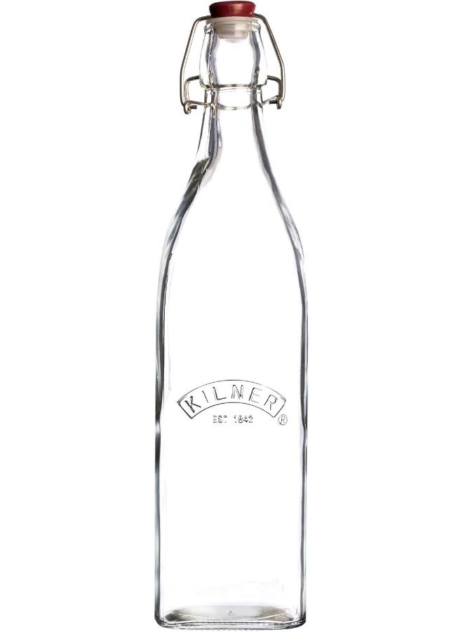 Kilner Clip Top Square Bottle 0.55 Litre - Image 1