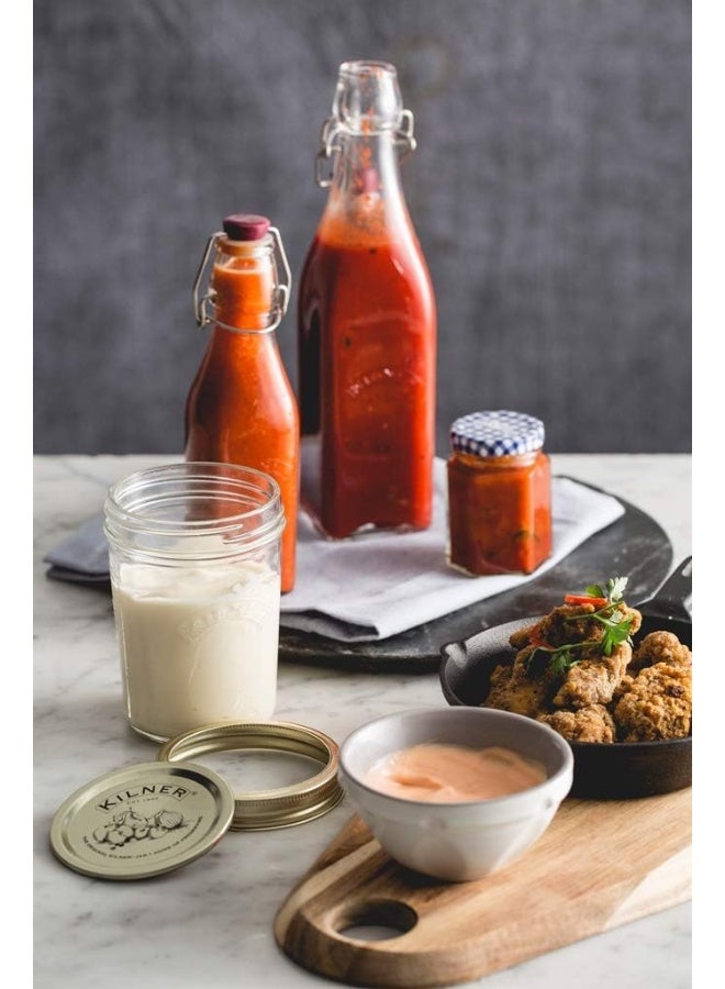 Kilner Clip Top Square Bottle 0.55 Litre - Image 2