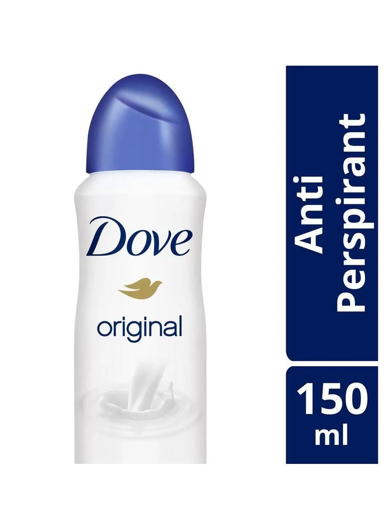 Dove Antiperspirant Deodorant Aerosol Original 150ml