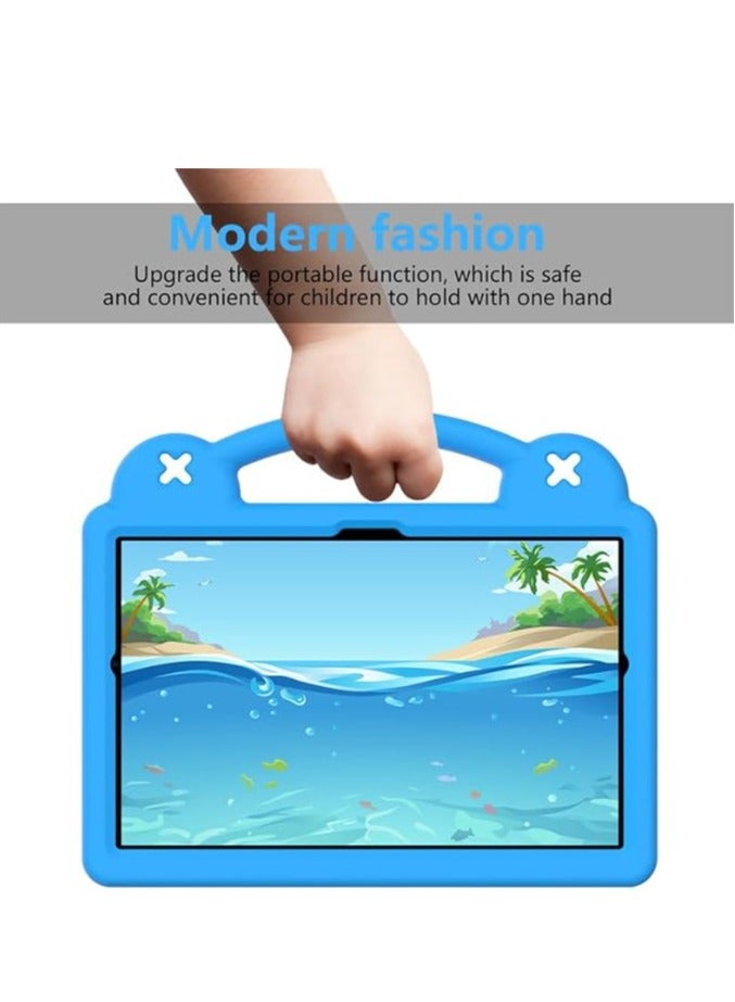 Lenovo Tab M10 Plus 3rd Gen 10.6 Inch Kids Tablet Case 2022, Eva Heavy Duty Shock Protective Case with Folding Stand, Baby Bear Cartoon Protector with Kids Shoulder Strap - Image 5