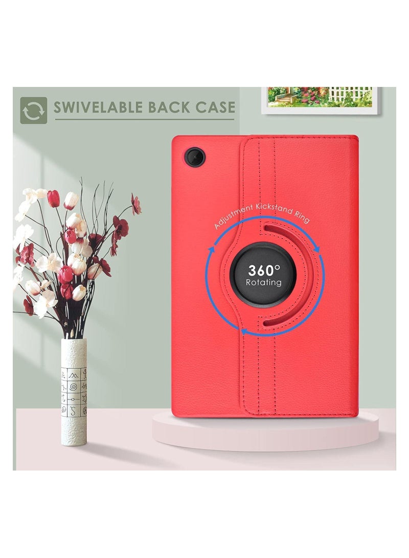 Galaxy Tab A8 Case 10.5 inch,Auto Sleep/Wake 360° Rotating Stand Folio Leather Case - Image 5