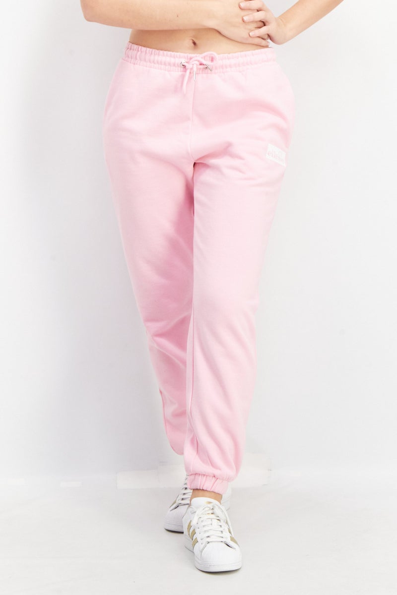 Ellesse Women Sportswear Fit Brand Logo Jogger Pants, Pink - Image 1