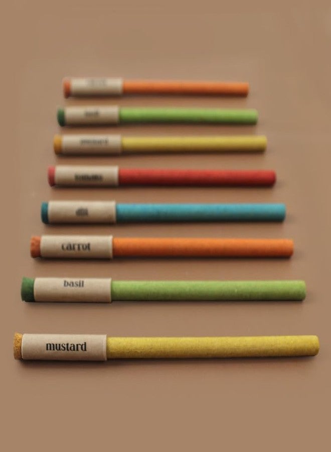 bioq Plantable Paper Pens Set (25 Pens) | 5 Seeds Varieties | Corporate & Personal Gift - Image 4