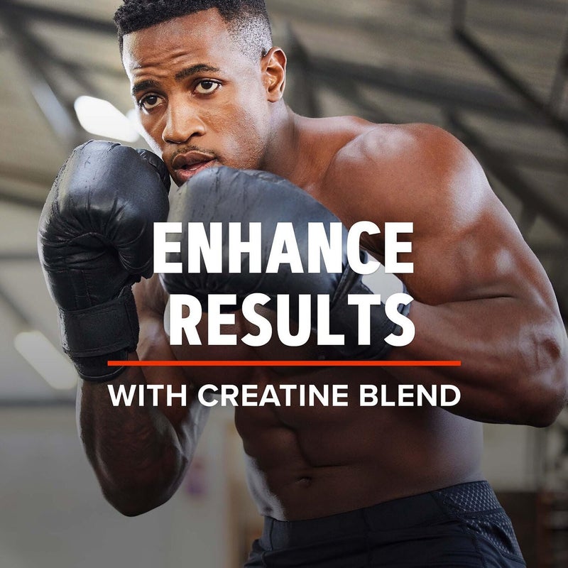 GNC مسحوق بروتين GNC AMP Mass XXX لزيادة الوزن المثبت سريرياً يعزز القوة والحجم 780 سعرة حرارية 50 جرام بروتين أحماض أمينية مجهرية كرياتين بيتائين فراولة 13 حصة 6 أرطال - Image 4