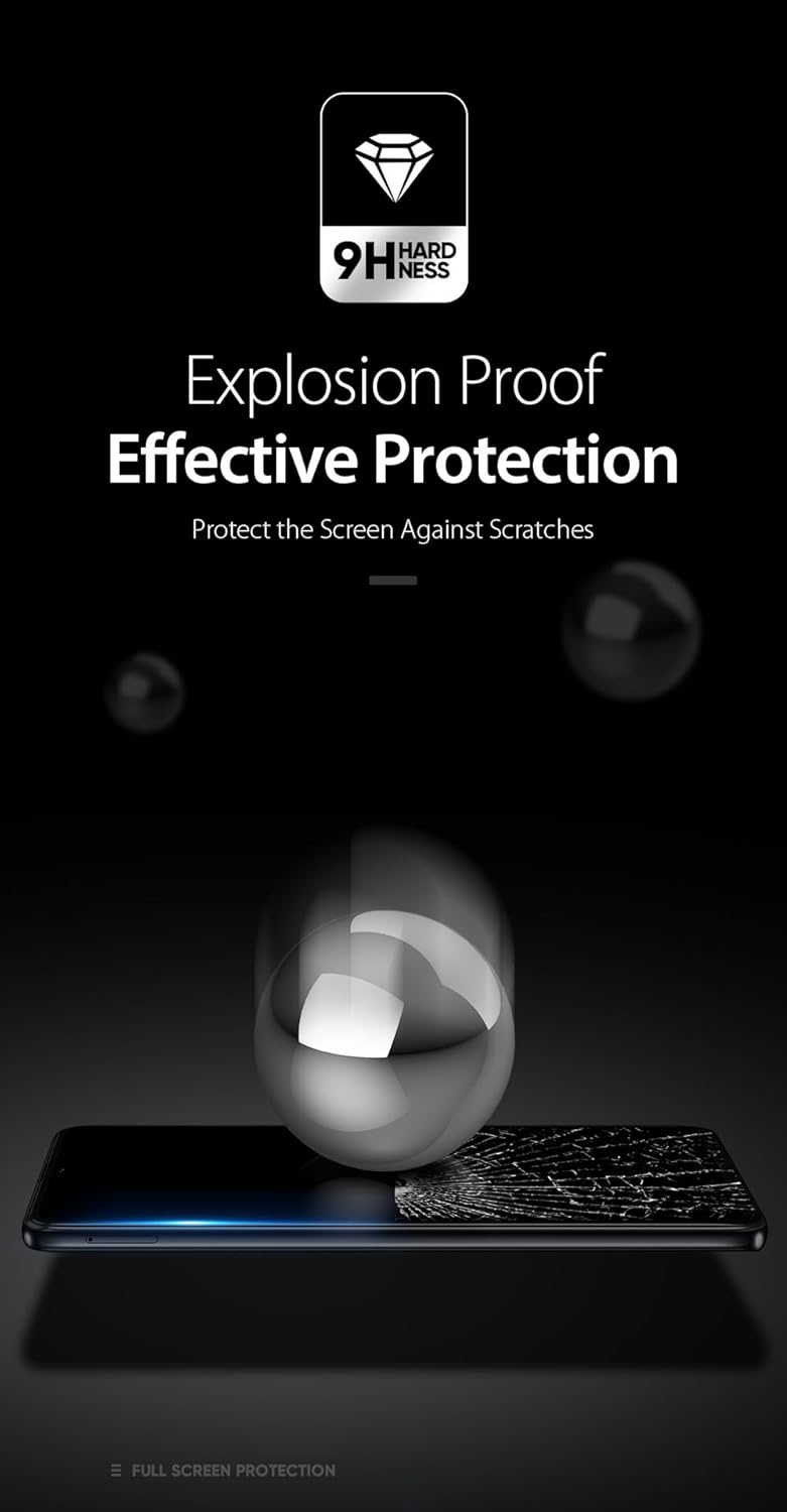 XTRENGTH Advanced HD+ Tempered Glass Screen Protector Designed for Samsung Galaxy M55 / M55s / F55 5G - Edge to Edge Full Screen Coverage with Easy Installation Kit (Anti-Scratch) - Image 2