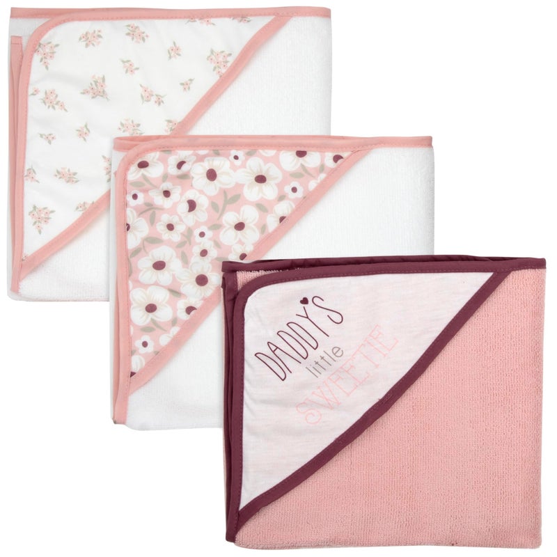 Baby Essentials Hooded Baby Bath Towel and Washcloth 6 Piece Set for Newborns, Infants & Toddlers, Boys & Girls Baby Hooded Towels Set - Image 3